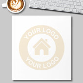 Aangepaste zakelijke Logo Notitieblok