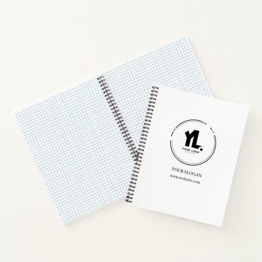 Aangepaste zakelijke Logo Notitieboek (Binnen)