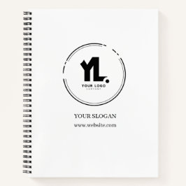 Aangepaste zakelijke Logo Notitieboek