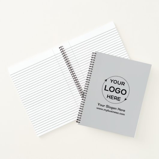 Aangepaste zakelijke Logo Notitieboek (Binnen)