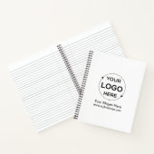 Aangepaste zakelijke Logo Notitieboek (Binnen)