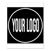 Aangepaste zakelijke Logo of Afbeelding groot Rubberstempel (Afrduk)