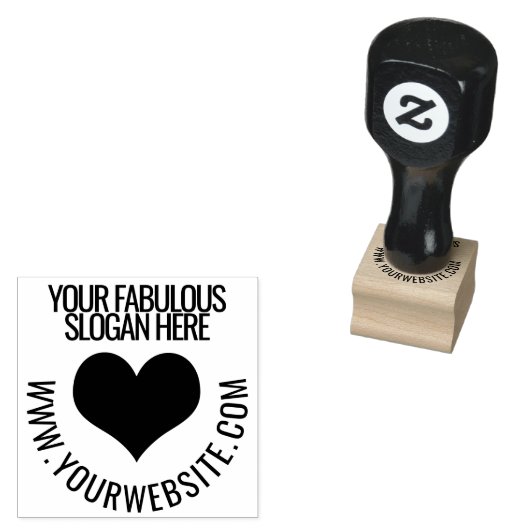 Aangepaste zakelijke Logo of Afbeelding Rubber Sta Rubberstempel (Gestempeld)