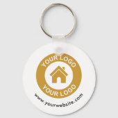 Aangepaste zakelijke Logo of speciale actie voor A Sleutelhanger (Voorkant)