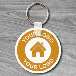 Aangepaste zakelijke Logo of speciale actie voor A Sleutelhanger