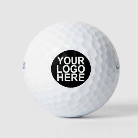 Aangepaste zakelijke Logo op maat Golfballen (Voorkant)