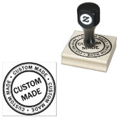Aangepaste zakelijke Logo op maat Rubberstempel (Gestempeld)