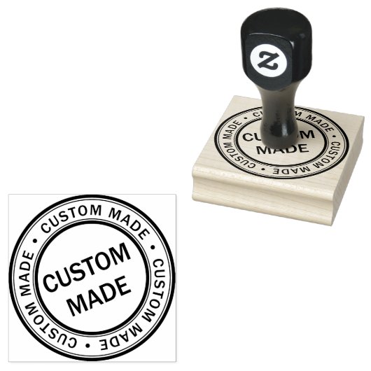 Aangepaste zakelijke Logo op maat Rubberstempel (Gestempeld)