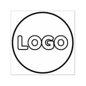 Aangepaste zakelijke Logo Personaliseer werk Zelfinktende Stempel (Design)