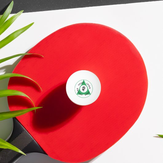 Aangepaste zakelijke Logo Pingpongbal