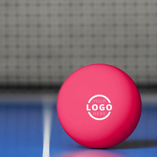 Aangepaste zakelijke Logo Pingpongbal (Net)
