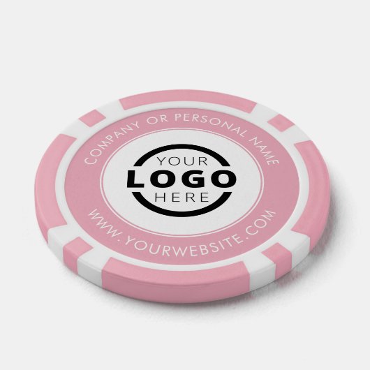 Aangepaste zakelijke Logo Poker Chips (Enkel)