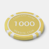 Aangepaste zakelijke Logo Poker Chips (Enkel)