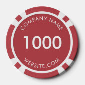 Aangepaste zakelijke Logo Poker Chips (Achterkant)
