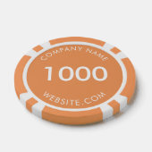 Aangepaste zakelijke Logo Poker Chips (Enkel)