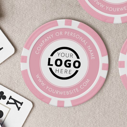 Aangepaste zakelijke Logo Poker Chips