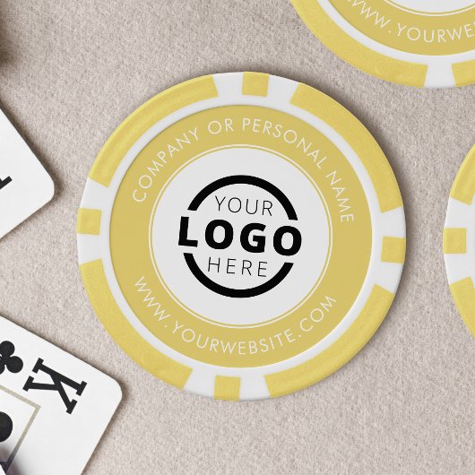 Aangepaste zakelijke Logo Poker Chips