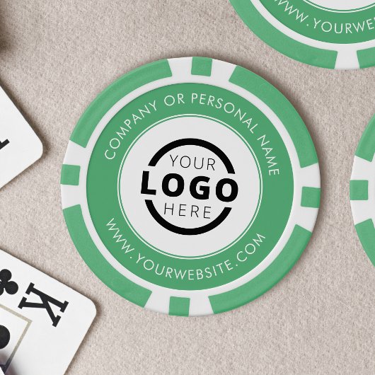 Aangepaste zakelijke Logo Poker Chips