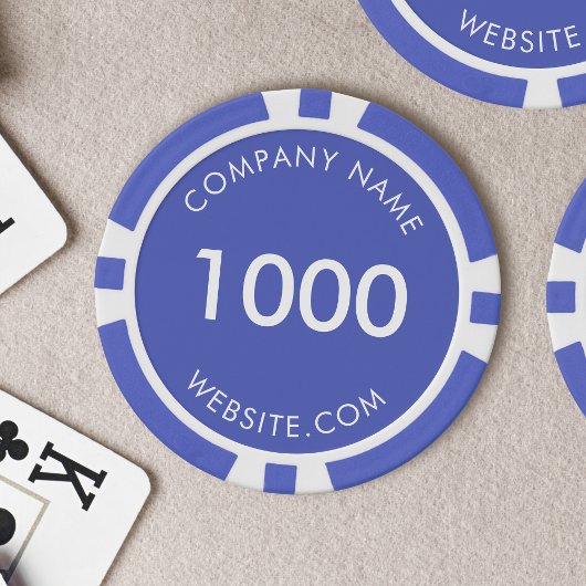 Aangepaste zakelijke Logo Poker Chips