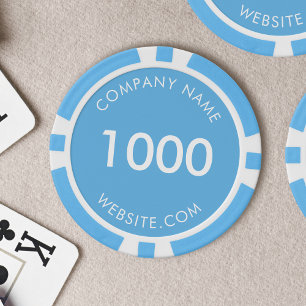 Aangepaste zakelijke Logo Poker Chips