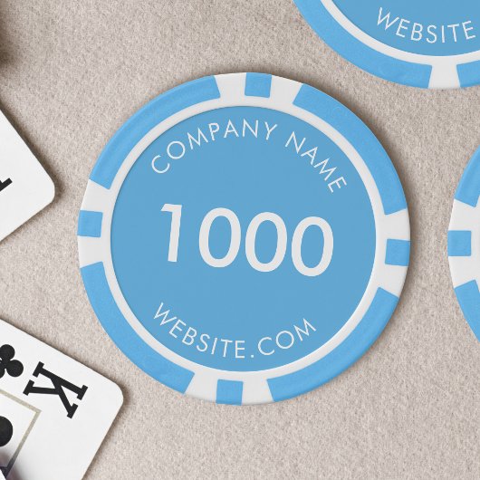 Aangepaste zakelijke Logo Poker Chips