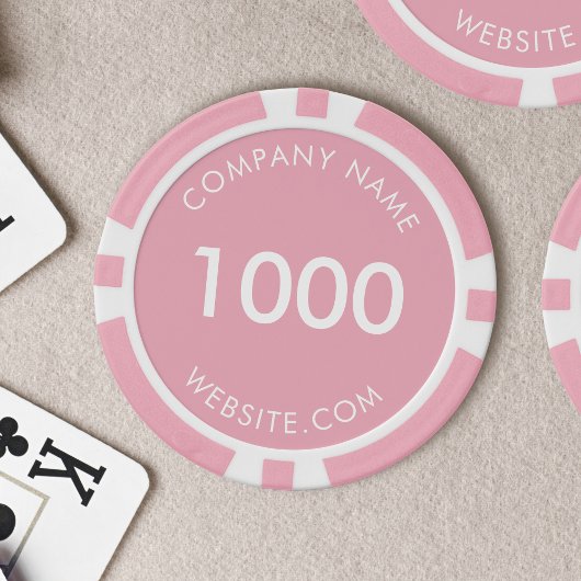 Aangepaste zakelijke Logo Poker Chips