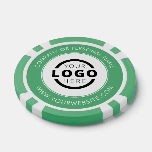 Aangepaste zakelijke Logo Poker Chips (Enkel)