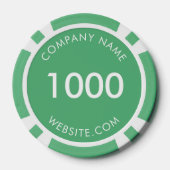 Aangepaste zakelijke Logo Poker Chips (Achterkant)