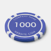 Aangepaste zakelijke Logo Poker Chips (Enkel)