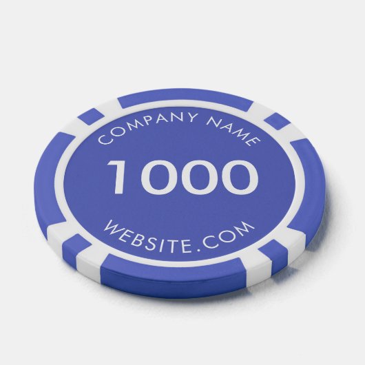 Aangepaste zakelijke Logo Poker Chips (Enkel)
