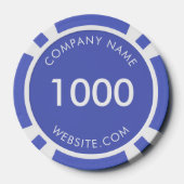 Aangepaste zakelijke Logo Poker Chips (Achterkant)