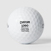Aangepaste zakelijke Logo Premium-clientcadeau Golfballen (Voorkant)