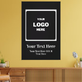 Aangepaste zakelijke Logo Professional Canvas Afdruk (Insitu (Woonkamer))
