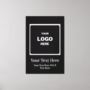 Aangepaste zakelijke Logo Professional Canvas Afdruk