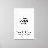 Aangepaste zakelijke Logo Professional Canvas Afdruk (Voorkant)