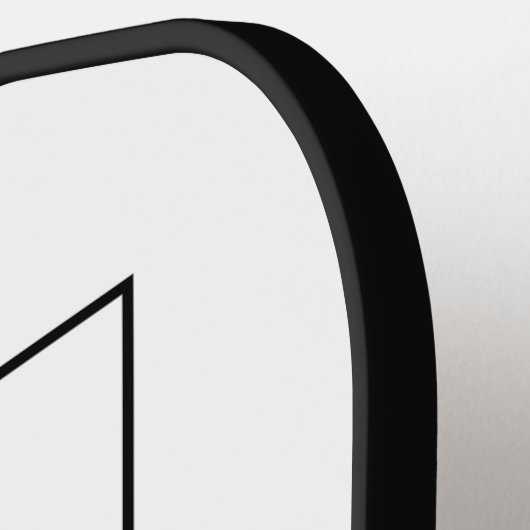 Aangepaste zakelijke Logo Professional Pickleball Paddle (Links Detail)