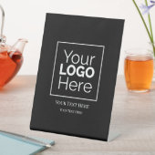 Aangepaste zakelijke Logo Professional Reclamebord Met Voetstuk (Insitu)