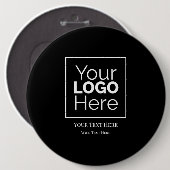 Aangepaste zakelijke Logo Professional Ronde Button 6,0 Cm (Voorkant /achterkant)