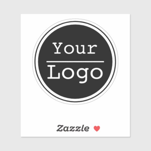 Aangepaste zakelijke Logo | Professionele ticker Sticker (Vel)