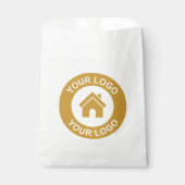 Aangepaste zakelijke Logo promotiehandtas Bedankzakje (Voorkant)