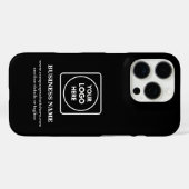 Aangepaste zakelijke logo promotionele branding ip Case-Mate iPhone case (Achterkant (horizontaal))