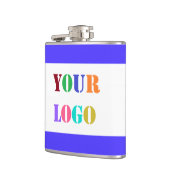 Aangepaste Zakelijke Logo Promotionele Flask Sjabl Heupfles (Links)