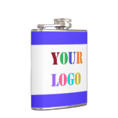 Aangepaste Zakelijke Logo Promotionele Flask Sjabl Heupfles (Rechts)
