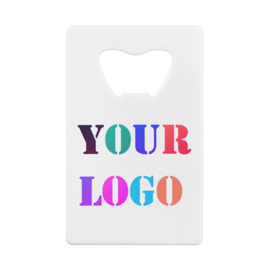 Aangepaste zakelijke Logo promotionele flesopener Creditkaart Flessenopener (Achterkant)