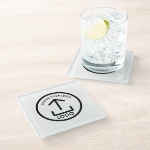 Aangepaste Zakelijke Logo Promotionele Professione Glazen Onderzetter