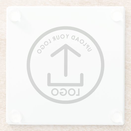 Aangepaste Zakelijke Logo Promotionele Professione Glazen Onderzetter (Achterkant)