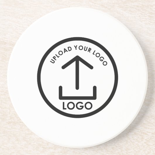 Aangepaste Zakelijke Logo Promotionele Professione Zandsteen Onderzetter (Voorkant)