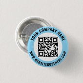 Aangepaste zakelijke logo promotionele sjabloonont ronde button 3,2 cm (Voorkant /achterkant)