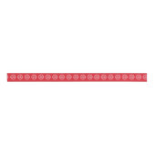 Aangepaste zakelijke Logo ProSupport - Rood Grosgrain Lint (Voorkant)