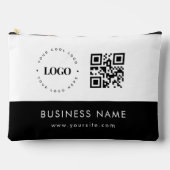 Aangepaste zakelijke Logo QR-code en tekstvak Etui (Voorkant)